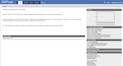 Desktop Screenshot of govforge.icta.lk